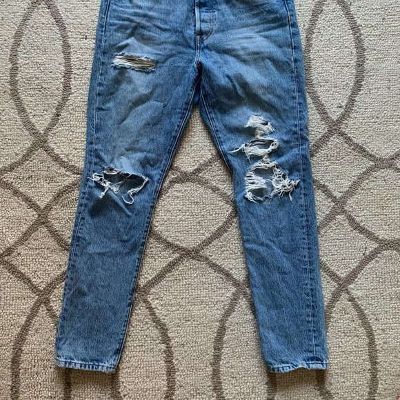 LEVI'S WEDGIE 501 ANKLE SLIM (WILL GET STEAMED BEFORE SENDING OUT) - Picture 4 of 4